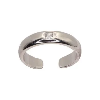 Prsten Stříbrný prsten s kamenem