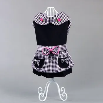 Obleček pro psa Šaty kostkované