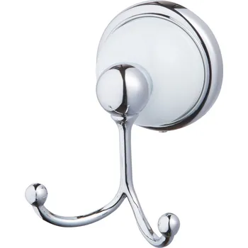 Držák na ručník GRENADA – Věšáček na ručníky dvojitý – chrom – 06911