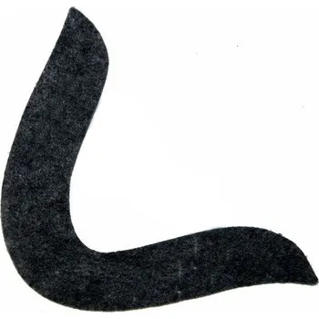 Ramenní vycpávky hlavice, barva Černá