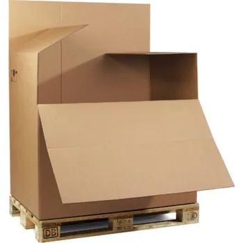 paleta Paletová krabice, 2vrstvý, 1180 x 780 x 1065 mm, kvalita 2.40BC