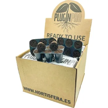 Substrát PLUGINPRO Sadbovací médium PLUG IN PRO 6 - BOX 24 sadbovačů