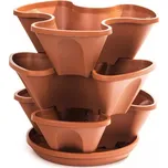 DK plast Kaskáda závěsná 3 dílná pr.35 cm mix barev teracota