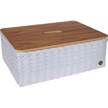 Úložný box HANDED BY Úložný koš s víkem Grand optimum & lid, ice grey