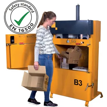 Odpadkový koš Vertikální balíkovací lis 1,1 kW