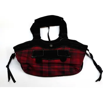 Kabelka vans Dámská taška great scot purse black red