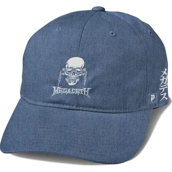 Kšiltovka primitive Pánská kšiltovka (megadeth) vic strapback denim