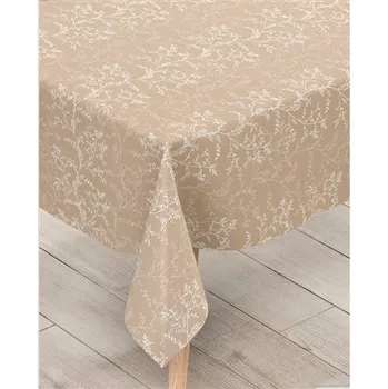 ubrus Ubrus PVC 203A metráž popínavé větvičky hnědé šířka 140 cm