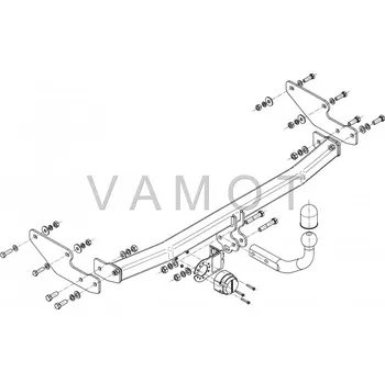 Tažné zařízení Tažné zařízení Renault Twingo II 3D pevné