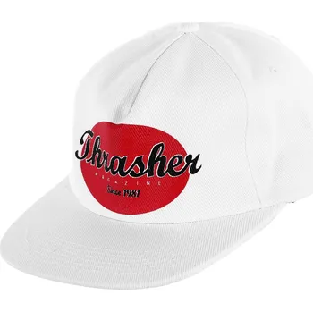 Kšiltovka thrasher Pánská kšiltovka oval snapback white