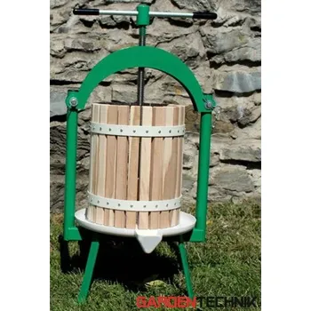 Lis na ovoce Rámový lis na ovoce TIP 20 l Lis: Nerezová výlevka