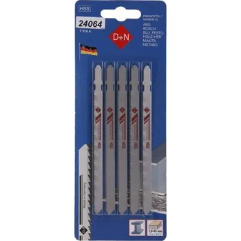 Pilový plátek Plátky do přímočaré pily 100/1.0mm 5ks (ocel, nerezová ocel, hliník)