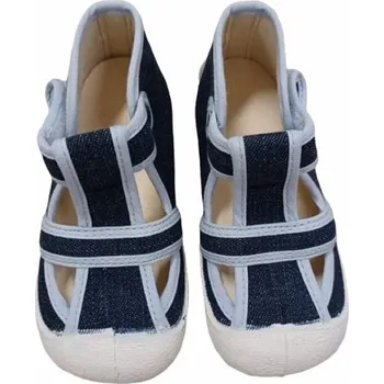 Dětská treková obuv BOOTS4YOU Boots4U dětská plátěnka T020 tmavě modrá Velikost: 20