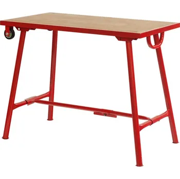 Dílenský stůl VIRAX Montážní stůl Standart 1080 x 610 mm + sada koleček/madla
