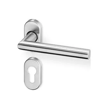 Dveřní kování ACT SERVIS ACT - Tipa R OV Provedení: PZ (vložkový zámek), Povrch: IN - nerez