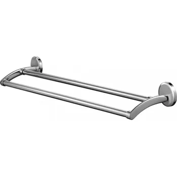Držák na ručník SENSATION – Věšák na ručníky dvojitý tyčový 610 mm – chrom – 03093