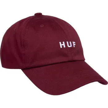 Kšiltovka huf Pánská kšiltovka og logo curved visor hat bloodstone