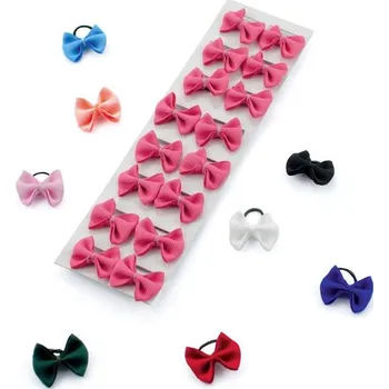 Umbria Ozdobné mašličky - gumičky do hřívy Barva: tyrkysová