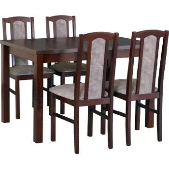 Jídelní set Jídelní set 4+1 Nikolas Vyberte Tkaninu:: Tkanina 12, Vyberte Moření:: Komplet sonoma