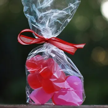 Mýdlo Dárkové balení mýdlových glycerinových srdíček 60g