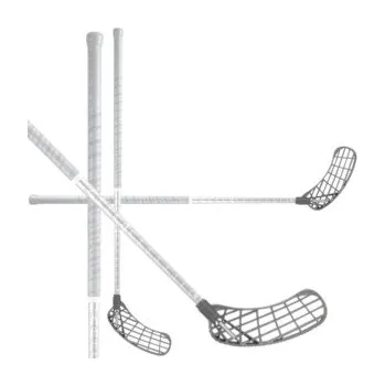 Florbalová hůl Zone floorball HARDER AIR BALANCE SL 27 aluminum silver Florbalová hokejka stříbrná, Levá (levá ruka dole), 96cm (=106cm)