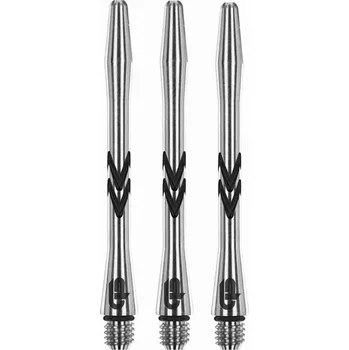 Příslušenství pro šipky Red Dragon Násadky Gerwyn Price Iceman - V-Groove Aluminium - medium - black