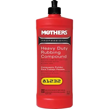 Autovosk Mothers Polish Mothers Professional Heavy Duty Rubbing Compound - vysoce účinná profesionální brusná a leštící pasta (abrazivní leštěnka), 946 ml