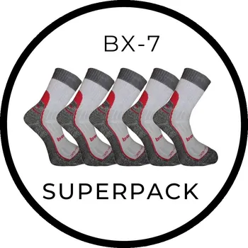 Pánské ponožky SUPERPACK - BX-7 DURABLE bambusové ponožky BAMBOX - 5 párů (BAMBOX SUPERPACK bambusové ponožky BX-7 DURABLE)