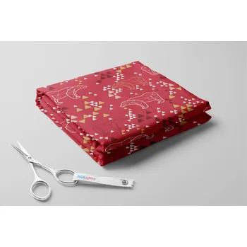 Kočárkovina, Origami medvěd Barva: Červená