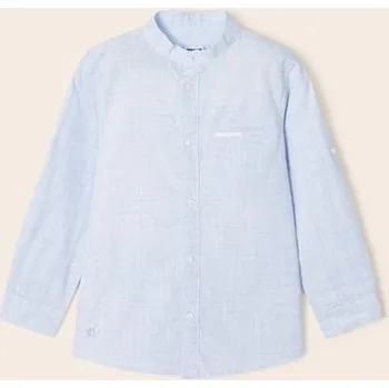 Chlapecká košile dětská košile se stojáčkem Mayoral 3168-50 velikost 122