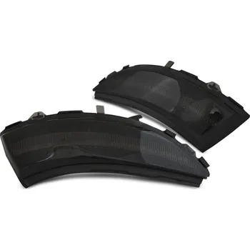 Směrový světlomet TUNING-TEC Boční blikače Renault Clio IV 12-16 LED SEQ kouřové