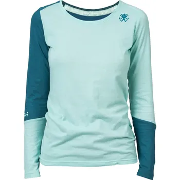 Dámské tričko Dámské funkční tričko Rafiki Finale eggshell blue/tapestry zelená XS