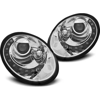 Přední světlomet TUNING-TEC Přední světla VW Beetle 06-12 LED chrom