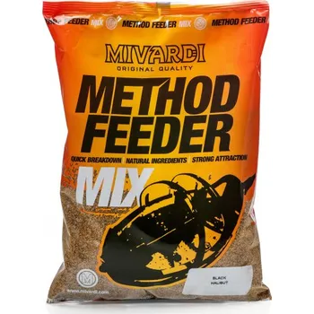 Návnadová surovina Mivardi Method feeder mix - Krill & Robin Red