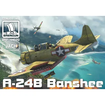Plastikový model Brengun 1/144 A-24 'Banshee' (plastic kit)