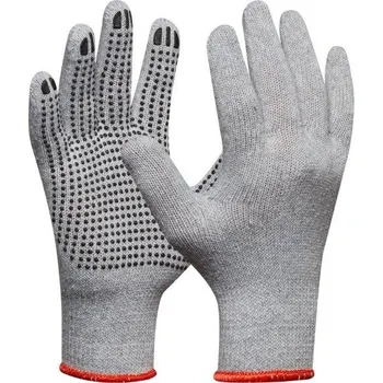 GEBOL - ECO FEX pletené rukavice s nopkami - velikost 8 (blistr)