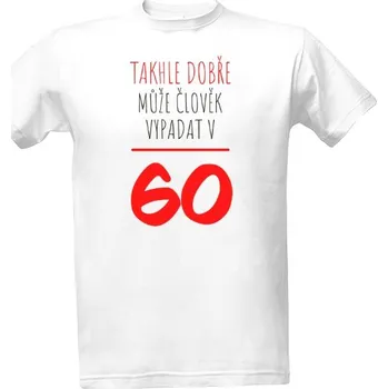 Pánské tričko Tričko s potiskem 60 let pánské