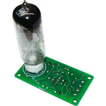 Elektronická stavebnice Indikátor vybuzení - magické oko s elektronkou 6E2 /EM84/ STAVEBNICE