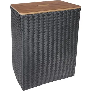 Úložný box HANDED BY Úložný koš s víkem Grand superb & lid, dark grey