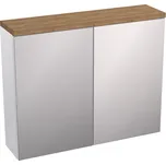 A-INTERIÉRY Zrcadlová skříňka závěsná bez osvětlení Ohio W 80 ZS