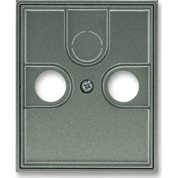 Elektrická zásuvka Kryt zásuvky televizní, rozhlasové (a satelitní) antracitová ABB Time 5011E-A00300 34