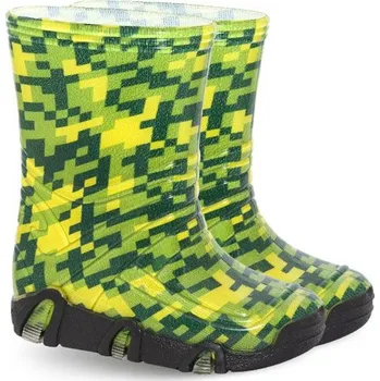 Chlapecká obuv Dětské barevné holínky BIGHORN Bigi 1630 D Miner Velikost 29-30