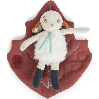 plyšák MOULIN ROTY Malá ovečka Chataigne v zavinovačce