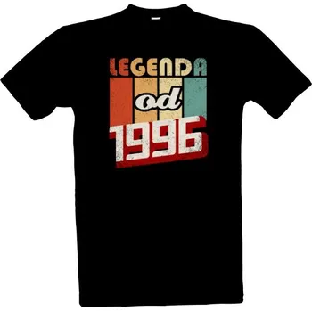 Tričko s potiskem Legenda od 1996 pánské