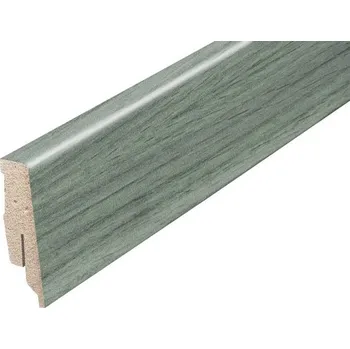 soklová lišta NOVÁK Podlahová - soklová lišta 60x13 MDF fólie dub arctic grey, 2,7m AAK M007/06