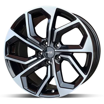 Disk Alu disk Platin P97 Black 7,5x18 5x112 ET45 černý leštěný