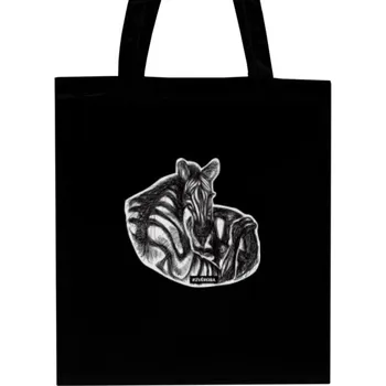 Nákupní taška Nákupní taška unisex s potiskem Zebra do obchodu