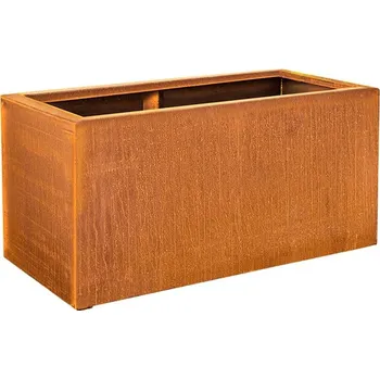 Truhlík Truhlík Cortensteel Trend Topper 100x50x50cm + doprava zdarma