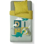 TODAY Dětské povlečení dinosaurus 140x200 63x63 cm