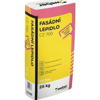 Průmyslové lepidlo Lepidlo na polystyren WEBER CZ 700 25 kg